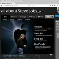 Galt als Meister der "Inszenierung und machte Apple zur Kultmarke und erfolgreichsten Unternehmen der Welt: Steve Jobs (Bild: Screenshot der Website "all about stevejobs.com")