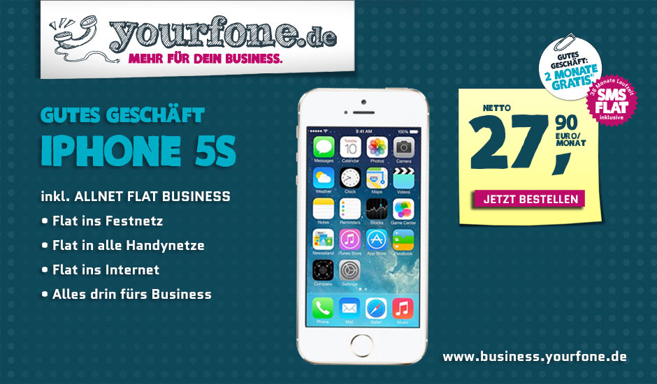 Günstige Business-Allnet-Flatrate-Tarife für Smartphones, Tablets & Co.