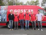 Die fünf neuen Azubis der Gossler Elektrounternehmen GmbH freuen sich auf ihren ersten Arbeitstag