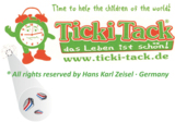 SECUTAG Mikro-Farbcodes kennzeichnen den Ticki Tack Wecker als Original