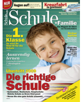 Cover der aktuellen Ausgabe von "Schule+Familie"