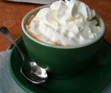 Capuccino beim Coffee Break online: im Café E = mc². Photo: Saskia-Marjanna Schulz 