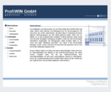 Screenshot www.ProfiWIN-GmbH.de