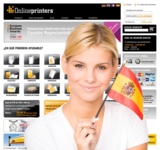 Spanischer Onlineshop: onlineprinters.es