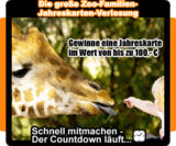 Die große Zoo-Familien-Jahreskarten-Verlosung