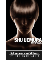 Klaus Müller Friseur bietet jetzt Shu Uemura Produkte