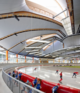 Eisschnelllaufhalle Inzell, copyright: Archimage