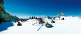 Der Gletscherflohpark ist Europas höchstgelegener Spielplatz auf 3.250 m.