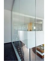 Mit fecoplan können Wandhöhen bis 3,50M als absturzsichernder Glas-Raumabschluss ausgeführt werden