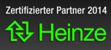 G&W ist erneut von Heinze zum zertifizierten Partner ausgezeichnet worden