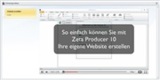 Videoanleitung für Zeta Producer Desktop CMS