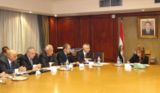 Handels- und Industrieministerin mit Vertretern der Vereinigung der ägyptischen Industrie
