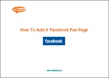 Facebook Fan Page unter zehn Minuten