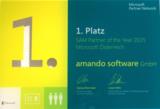 amando software: SAM Partner of the Year 2015 Microsoft Österreich