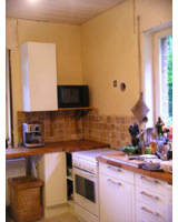 Die Küche nach der Sanierung mit epatherm. Bild: epasit