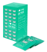 I love my Detox - Etui mit 24 verpackten Musselin-Teebeuteln