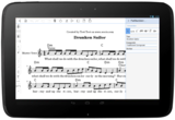 scorio Music Notator App für iPad und Android Tablets ab Android 4.0