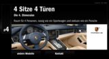 Screenshot der mit dem FLYMINT®-Dialogtool realisierten Porsche-Kampagne
