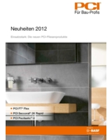 Die Broschüre „Neuheiten 2012“ der PCI Augsburg GmbH