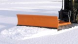 Stapler-Schneeschieber für ebene Flächen