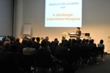 Gastgeberin Sabine Michel beim Nürnberger Unternehmer-Kongress im vergangenen Jahr.