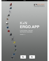 Startseite der K+N Ergo.App
