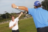 Christian Grüger macht Golfer fit.
