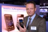 Carsten Holtrup stellt mobile Telematik FleetXps vor. Bild: Trimble