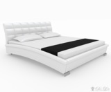 Hier zu sehen ist das Bett Ettore - erhältlich unter DeLife.eu