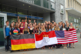 40 der Amerikanischen Programmteilnehmer in Köln