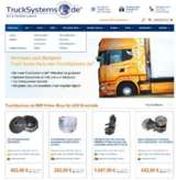Ein benutzerfreundlicher, gut verständlicher Aufbau erleichtert den Einkauf bei TruckSystems.de