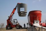 Austauschwanne für Biogas-Fütterungseinrichtung, Foto: Metallbau Blechinger GmbH