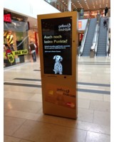 kompas im Einsatz: interaktives Digital Signage in Shopping-Malls 