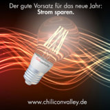 Strom sparen mit der LED Glühbirne von ChiliconValley