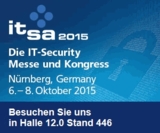 Infotecs präsentiert Industry und Mobile Security bei der it-sa 2015 in Nürnberg am Stand 12.0-446.