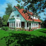 Das Landhaus von Haacke: moderner Entwurf nach traditionellem Vorbild. Foto: Haacke-Haus
