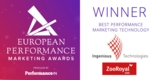And the winner is… Ingenious Technologies gewinnt  „Best Performance Marketing Technology“ Preis.