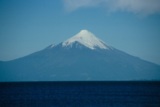 Blick auf den Osorno in Chile