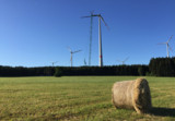 Windenergieanlage Berg, hier noch im Bau_Bildrechte: NATURSTROM AG