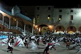 Wettkämpfe der bunten Fahnenschwenke © Visit Ferrara