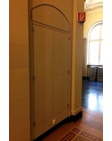 technisch und optisch gelungene Brandschutztüren im Kuppelbau des Hanseatischen Oberlandesgerichts