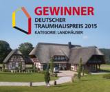 Elling 218 des Fachwerkhausunternehmens Emil von Elling gewinnt den Deutschen Traumhauspreis 2015. 