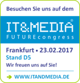 Infocient auf dem IT&Media Futurecongress
