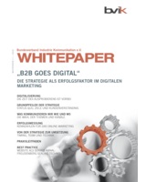 Das neue bvik-Whitepaper "B2B GOES DIGITAL" bietet Marketern großen Mehrwert.