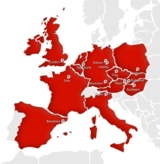 Mercateo vernetzt Unternehmen in 13 Ländern Europas.