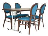 Vier Stühle aus der Medalia-Reihe von objekt-m.