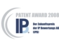 Patent Award 2008 - Der Zukunftspreis der IP Bewertungs AG (IPB)