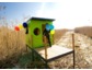 Neu vom Ammersee: Quadratisches Kinderspielhaus aus Holz mit edlem Design zum Selbstaufbau