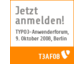 TYPO3-Anwenderforum am 9. Oktober 2008 in Berlin