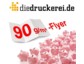 diedruckerei.de erweitert Flyer-Sortiment auf 90-g/m²-Bilderdruckpapier